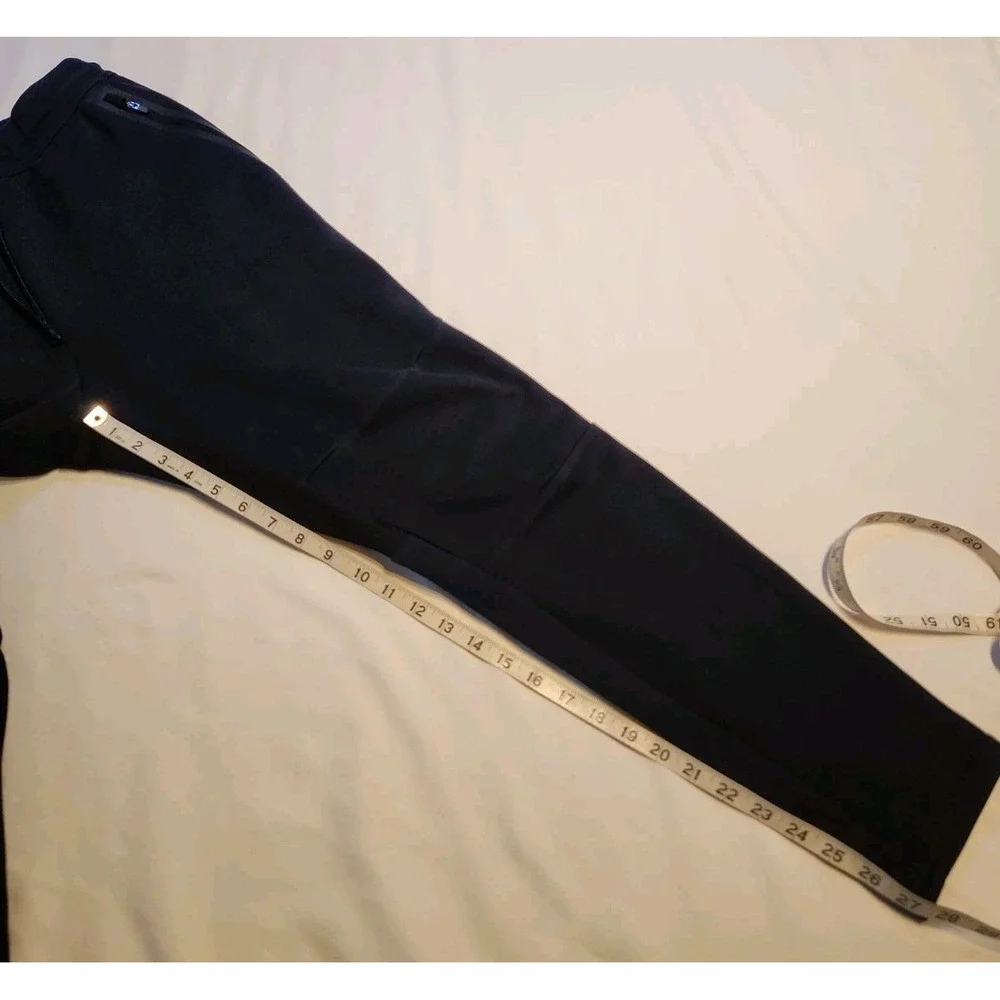 H&M Black Mens Jogger Pants With Pockets Size Small